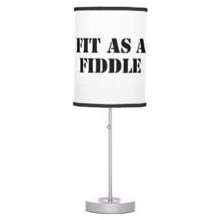 Fit As A Fiddle Lamp