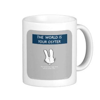 WW063, "Badass Bunny", world, oyster, snot, slimy Mugs