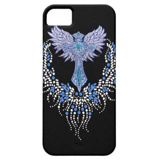 Bling Wings, Angel, & Cross Designs iPhone 5 Cover