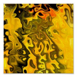 Golden Life X 114 Abstract 2 Print