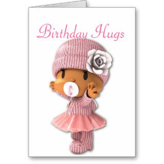 Yamchi Birthday Hugs Card