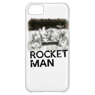 Rocket Man Astronaut on the Moon iPhone 5C Cases