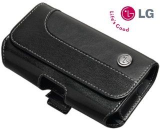 LG Original OEM Horizontal Leather Pouch Case for LG enV Touch VX1100 / VX 1100 Electronics