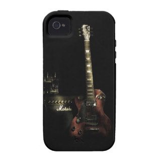 Guitar And Amp iPhone Tough Case iPhone 4 Cases