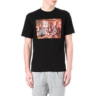 BLACK SCALE   Old Glory t shirt