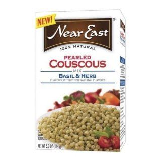 Near East Prld Basil & Herb Couscous (12x5.0 Oz)  Natural Organic  Grocery & Gourmet Food