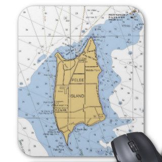 Pelee Island, Ontario nautical chart Mousepad