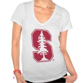 One Color Cardinal Block "S" with Tree Shirts