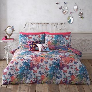Butterfly Home by Matthew Williamson Designer blue Fantasy Butterflies bedding set