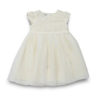 RJR.John Rocha Designer babies cream lace party dress