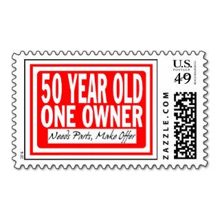 50 Year Old Postage Stamps