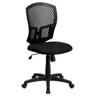 FlashFurniture Mid Back Designer Back Task Chair with Padded Seat WL 3958SYG 