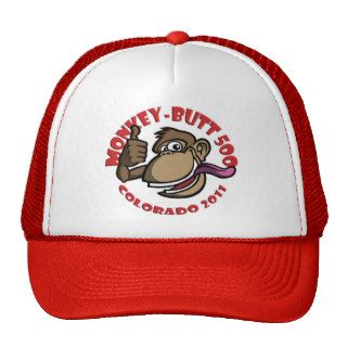 Monkey Butt 2011 Hat   Red