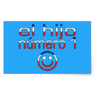 El Hijo Número 1   Number 1 Son in Chilean Sticker