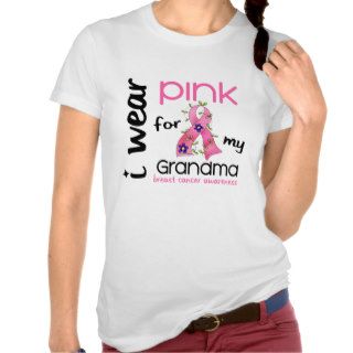 Breast Cancer I WEAR PINK FOR MY GRANDMA 43 Tank Tops