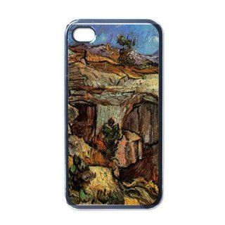 Entrance To A Quarry Near Saint Remy By Vincent Van Gogh Black iPhone 5 Case Cell Phones & Accessories