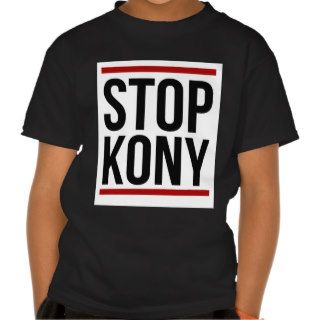 "Stop Kony" T Shirts (Tees) and Hats