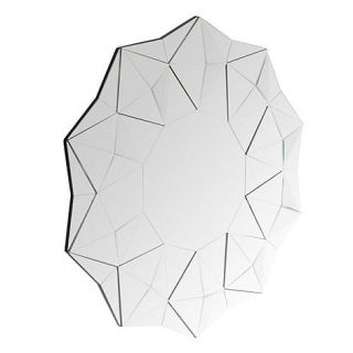 Star by Julien Macdonald Designer glass risen pyramid mirror