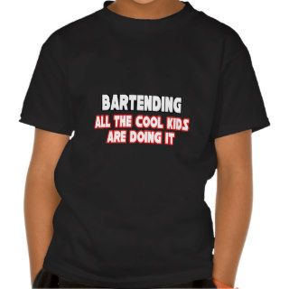 BartendingCool Kids T Shirts