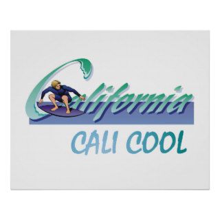 TEE California Cali Cool Poster