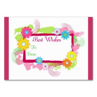 Best Wishes   Card Business Cards