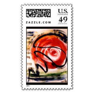 Plotkin's Entropy Abstract Painting Stamp