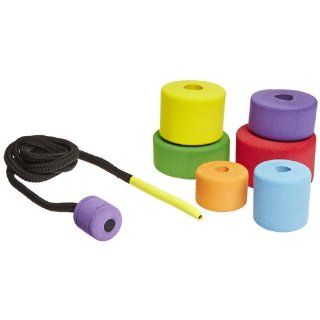Abilitations MegAbilityBeads   Includes 6 Beads and 1 Nylon String Special Needs Multi Sensory Toys