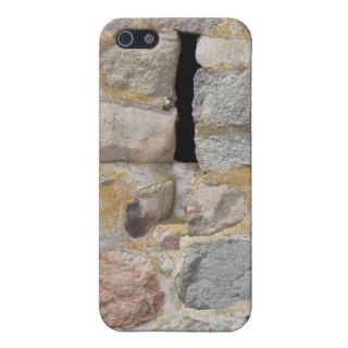 Stone wall hole  cover for iPhone 5