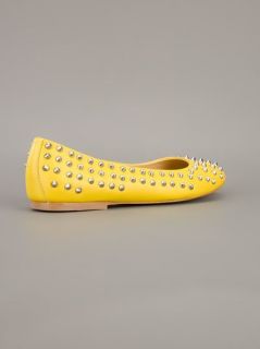 Giacomorelli Studded Ballerina