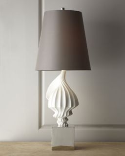 White Shell Lamp   Jonathan Adler