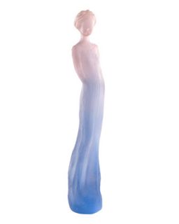 Blue & Pink Sophie Figurine   Daum