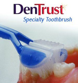 DenTrust 3 Sided Toothbrush  Specialty Toothbrush for AUTISM & Special Needs Health & Personal Care