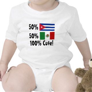 50% Cuban 50% Mexican 100% Cute Romper