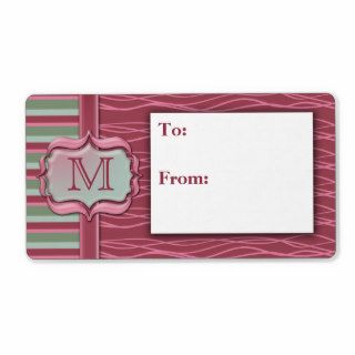 Create Your Own Name Tag Christmas Gift Wrap Custom Shipping Label