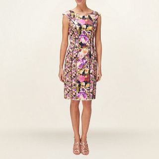 Phase Eight Multi Coloured Ditsy Floral Illusion Dress