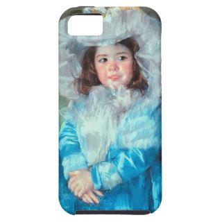 Mary Cassatt Margot in Blue iPhone 5/5S Case