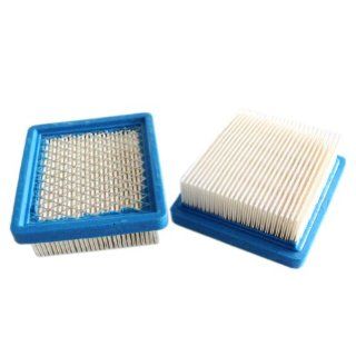New Pack of 2 Air Filter fit for Tecumseh 36046 740061 and Fits 4 & 5.5 Hp Engines Oh95, Oh195, Ohh50, Ohh55, Ohh60, Ohh65, Vlv50, Vlv55, Vlv60, Vlv66 and Vlv126 Replace Stens 100 450  Patio, Lawn & Garden