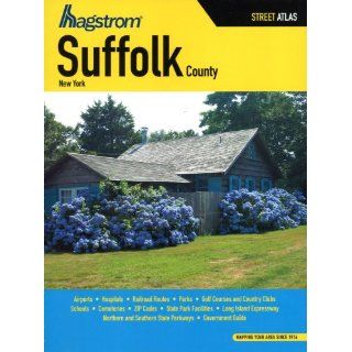 Hagstrom Suffolk County, New York Street Atlas 9781592450756 Books
