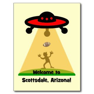 Scottsdale UFOs Postcard