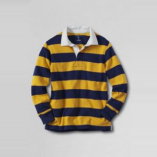 Lands End Boys long sleeve classic rugby