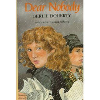 Dear Nobody (American) Berlie Doherty 9780531054611  Kids' Books