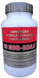 19 Nor SDAA    Advanced Muscle Building Supplement    60 Capsules Health & Personal Care