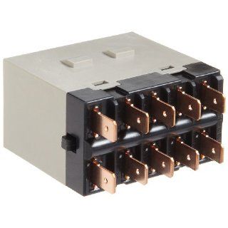 Omron G7J 2A2B T W1 AC100/120 General Purpose Relay, Quick Connect Terminal, W Bracket Mounting, Double Pole Single Throw Normally Open and Double Pole Single Throw Normally Closed Contacts, 18 to 21.6 mA Rated Load Current, 100 to 120 VAC Rated Load Volta