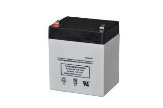 RT1250 12 Volt 5 AmpH SLA Replacement Battery with F1 Terminal Automotive
