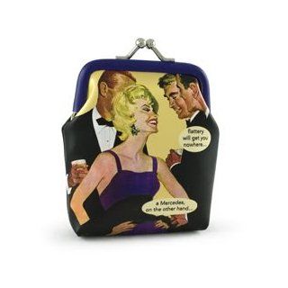 flattery will get you nowherea Mercedes on the other handCoin Purse by Anne Taintor Other Products Shoes