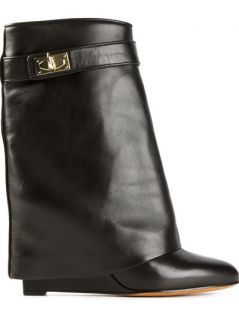 Givenchy 'sharktooth' Fold Over Boot