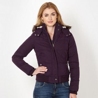 Mantaray Dark purple padded jacket