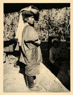 1929 Pa Oh Girl Burma Myanmar King Anawratha Bamar Mon   Original Photogravure   Prints