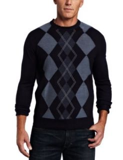 Dockers Men's Center Argle Crew Sweater, Marine, Small at  Mens Clothing store Pullover Sweaters