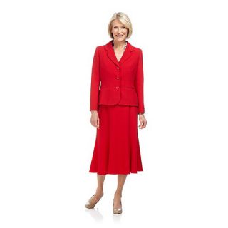 Eastex Rouge Crepe Skirt